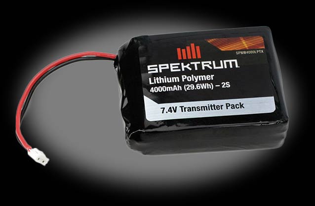 7.4V SPMB2000LITX Battery For Spektrum DX7S DX8 DX9 Transmitter 2600mAh