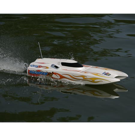 RB'S RC'S: Proboat Thunder Cat .32 nitro first start 